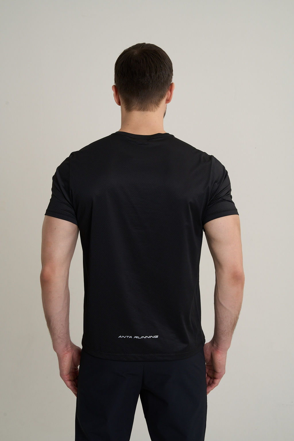 Футболка Черный ANTA RUNNING SS Tee фото 5