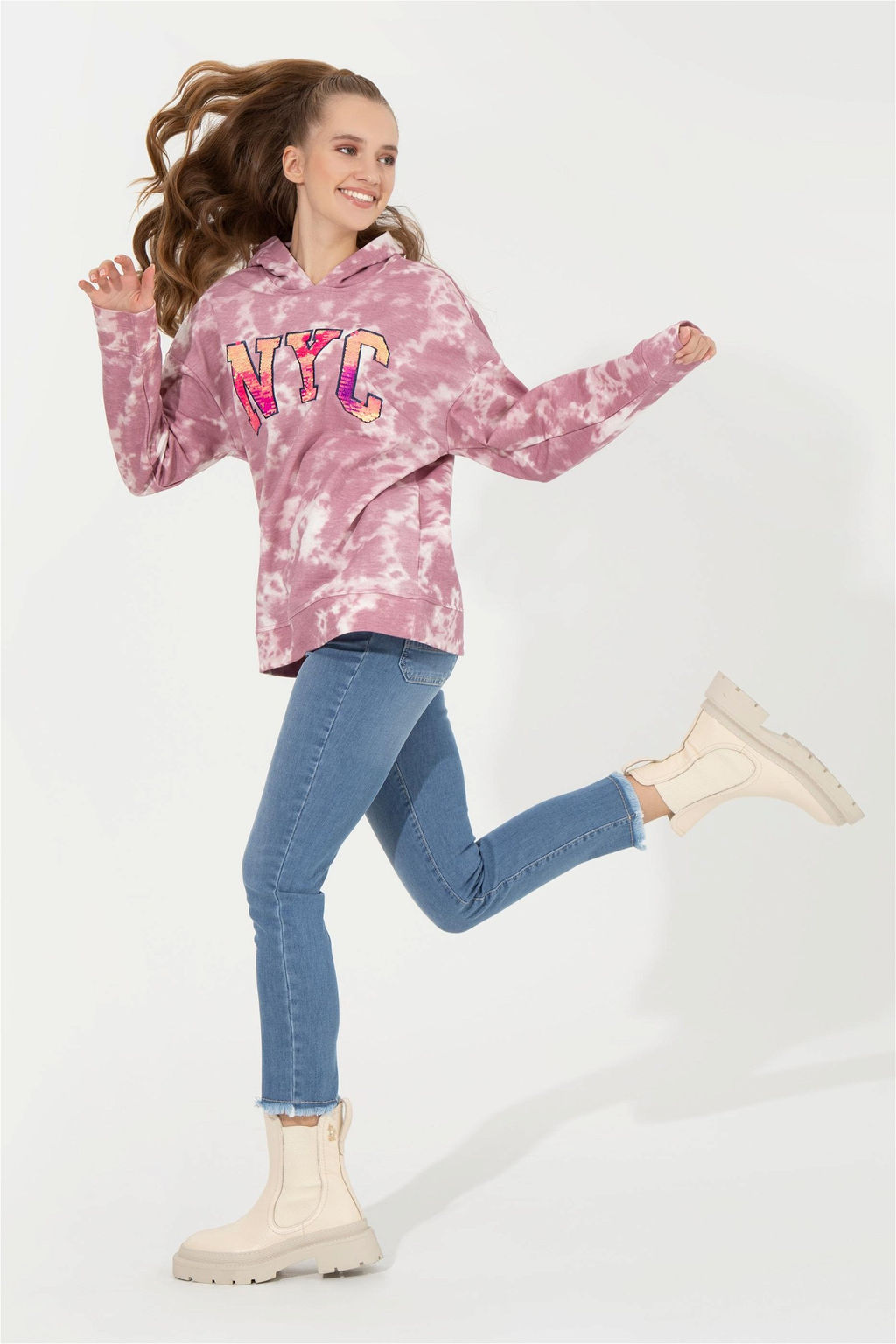 Женская открытая толстовка с капюшоном Magnolia - U.s. polo assn фото 7