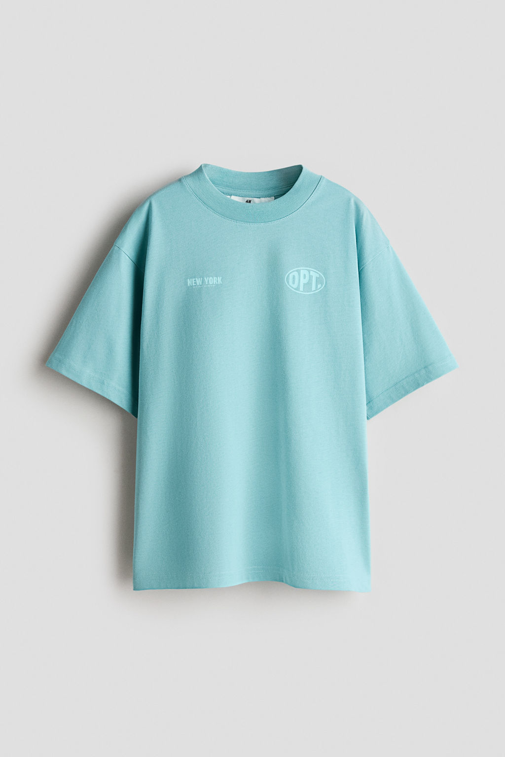 Camiseta estampada de corte holgado - H&m фото 15