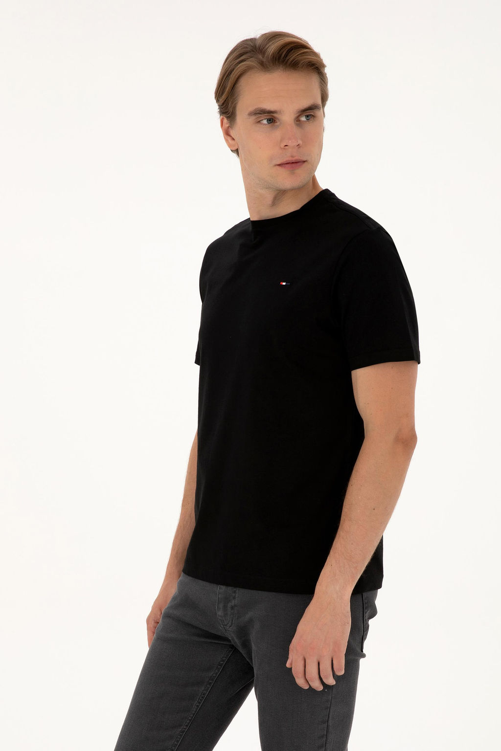 Erkek Siyah Basic Ti__rt - U.s. polo assn фото 3