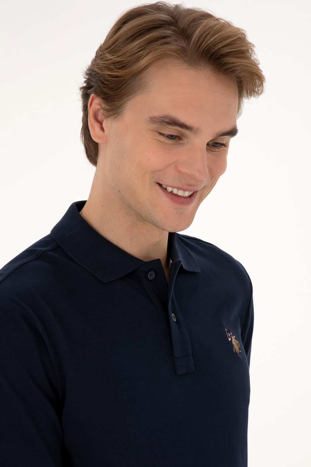 Erkek Lacivert Basic Sweatshirt Sepette S_rpriz _ndirim - U.s. polo assn фото 2