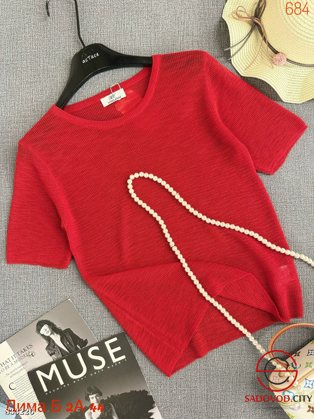 Футболка женская однотонная - Bruno фото 4