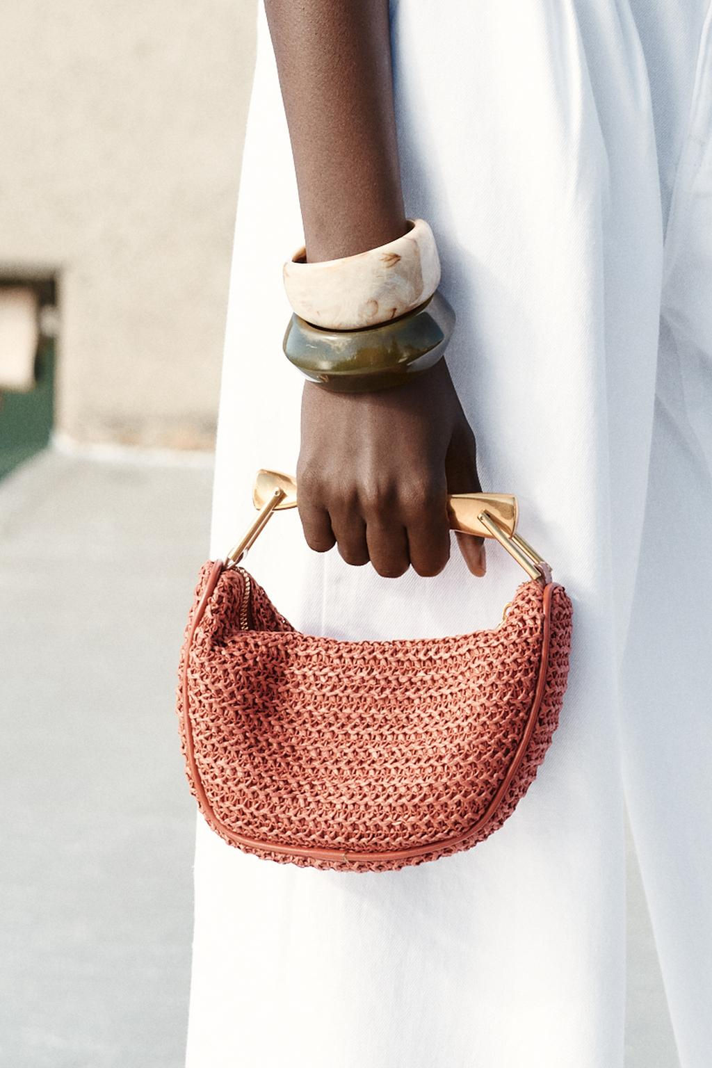 MINI BAG WITH METAL HANDLE