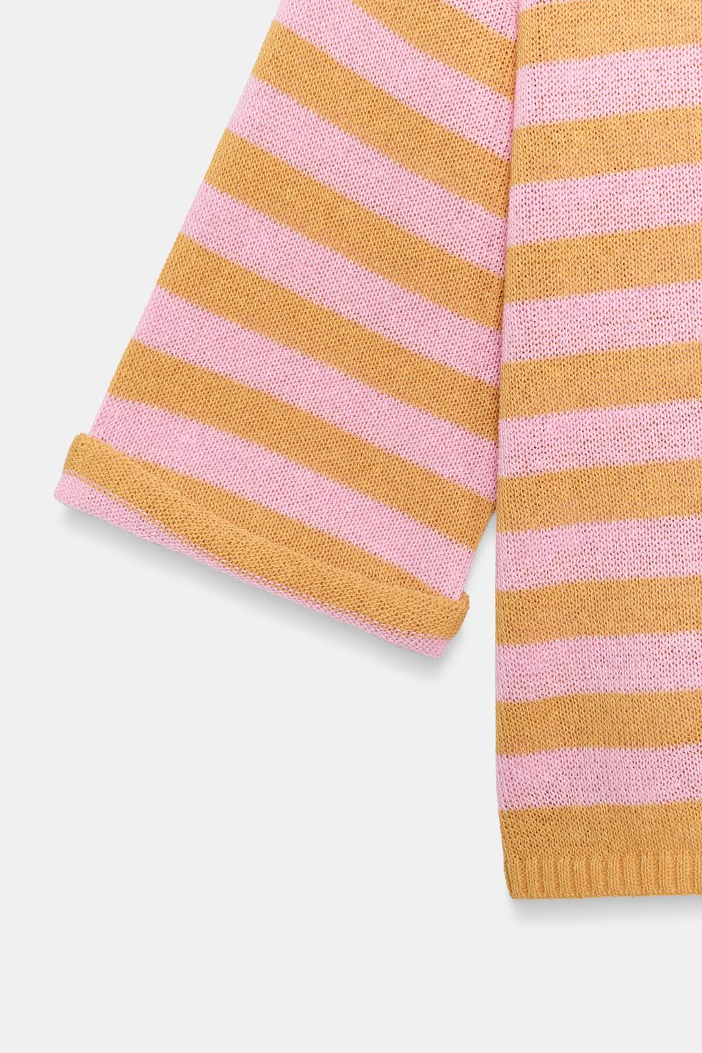 STRIPED KNIT TOP - Zara фото 14