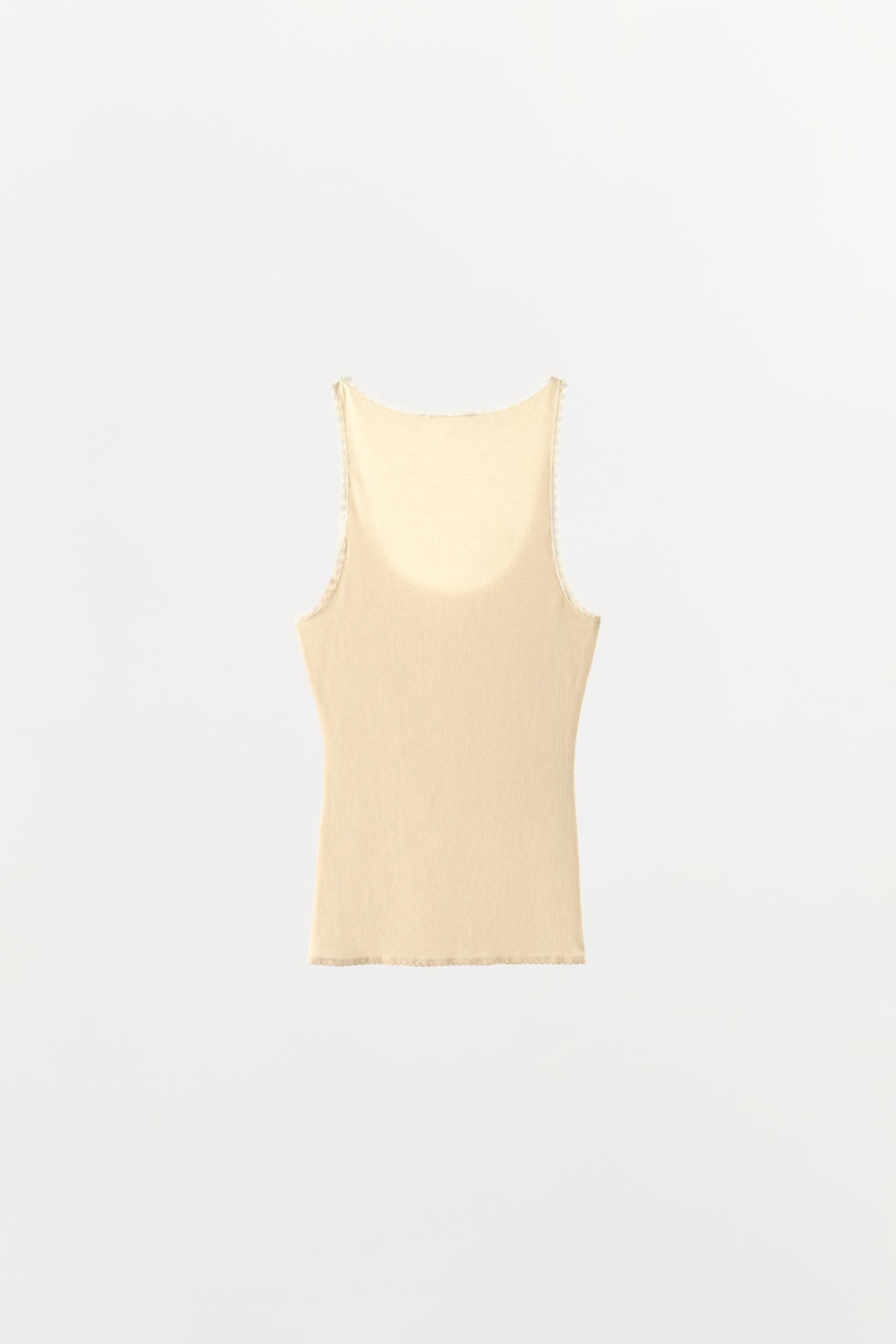 TOP RIB PUNTILLA / Crudo - Zara фото 4