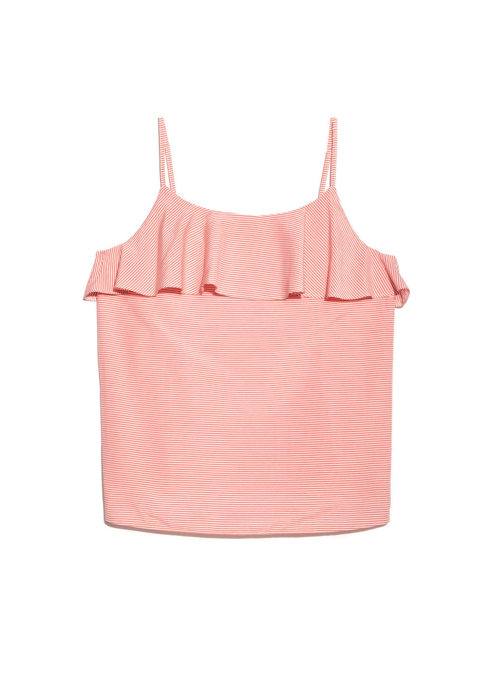 CONTE Стильный топ на тонких бретелях LBL 910 white-coral