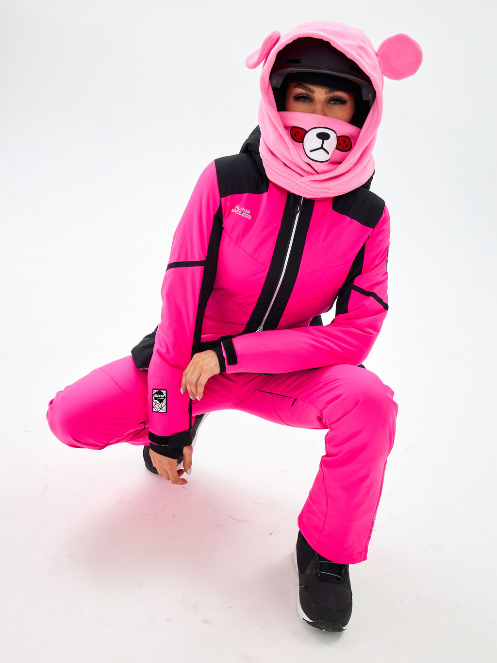 Женская горнолыжная / сноубордическая мембранная куртка Alpha Endless Peak Tech_3 Фуксия  фото 28