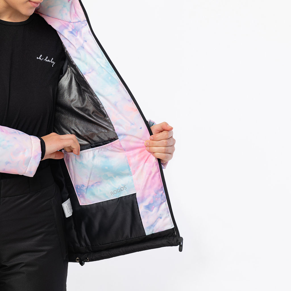 RODOS Утеплённый костюм женский мембрана зима М-281 Розовый