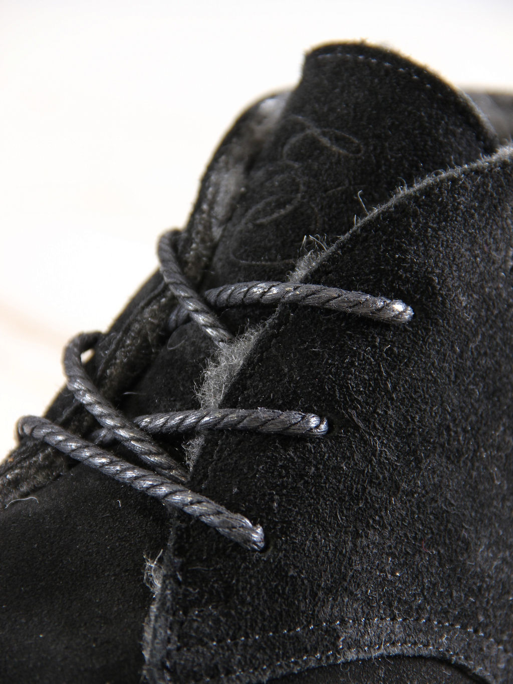 Босоногие ботинки 208.NATAbl.Черный замша/байка