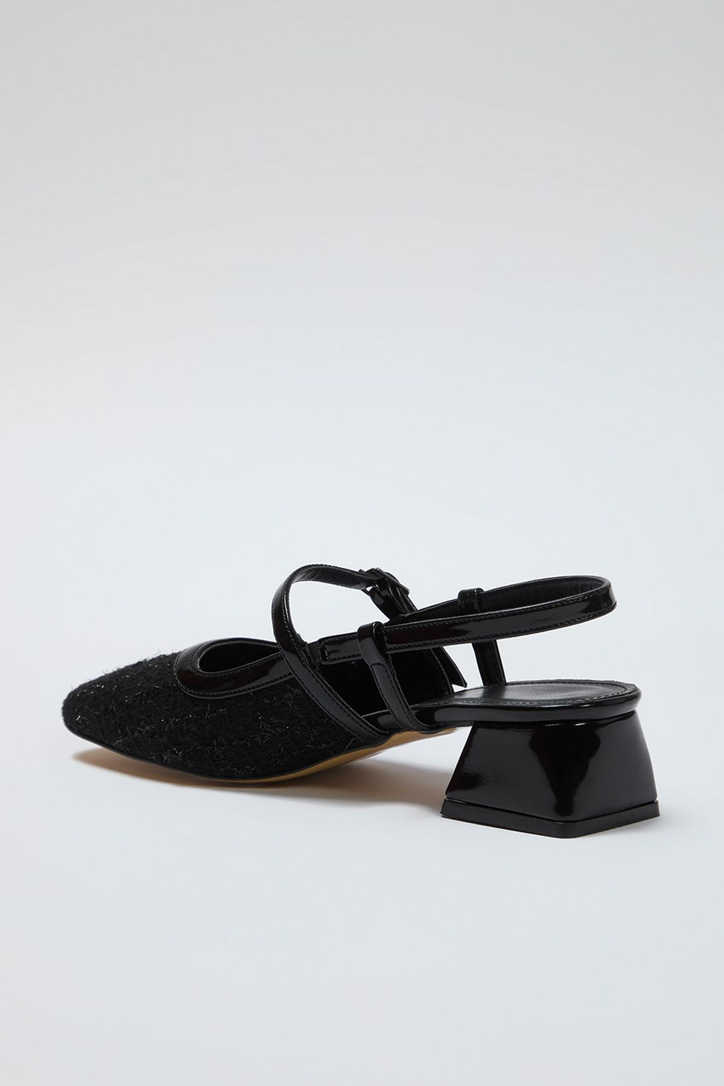Trendyol Shoes Bej Tuvit Kare Burun Mary Jane Kad?n Blok Topuklu Ayakkab? TAKSS25TO00023 - Trendyolmilla фото 14