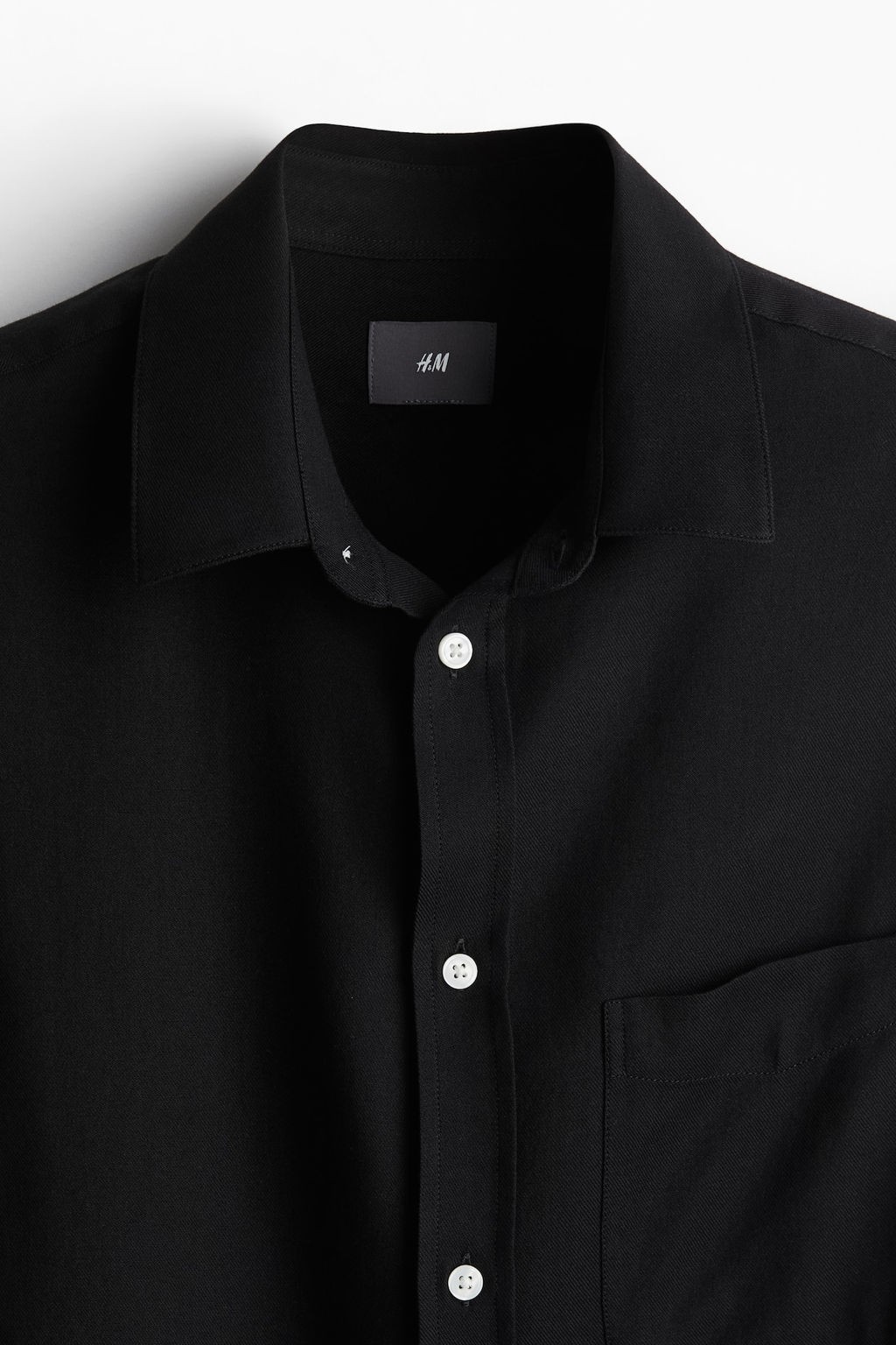 Camisa en mezcla de lyocell Regular Fit - H&m фото 2