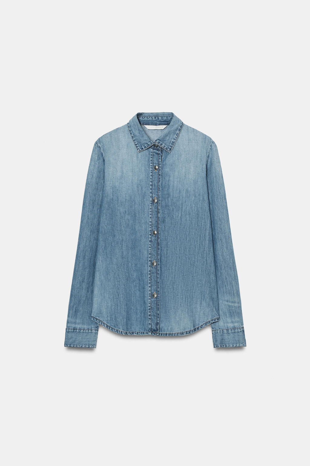 TRF DENIM SHIRT - Zara фото 3