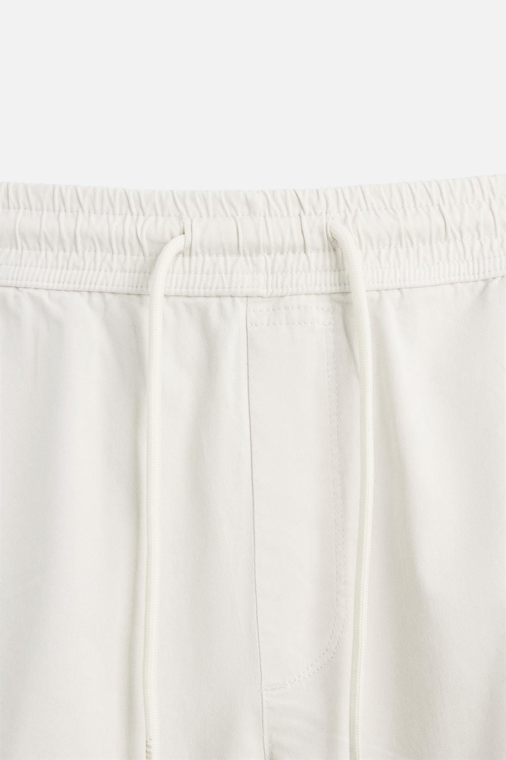FADED JOGGER WAIST TROUSERS - Zara фото 9