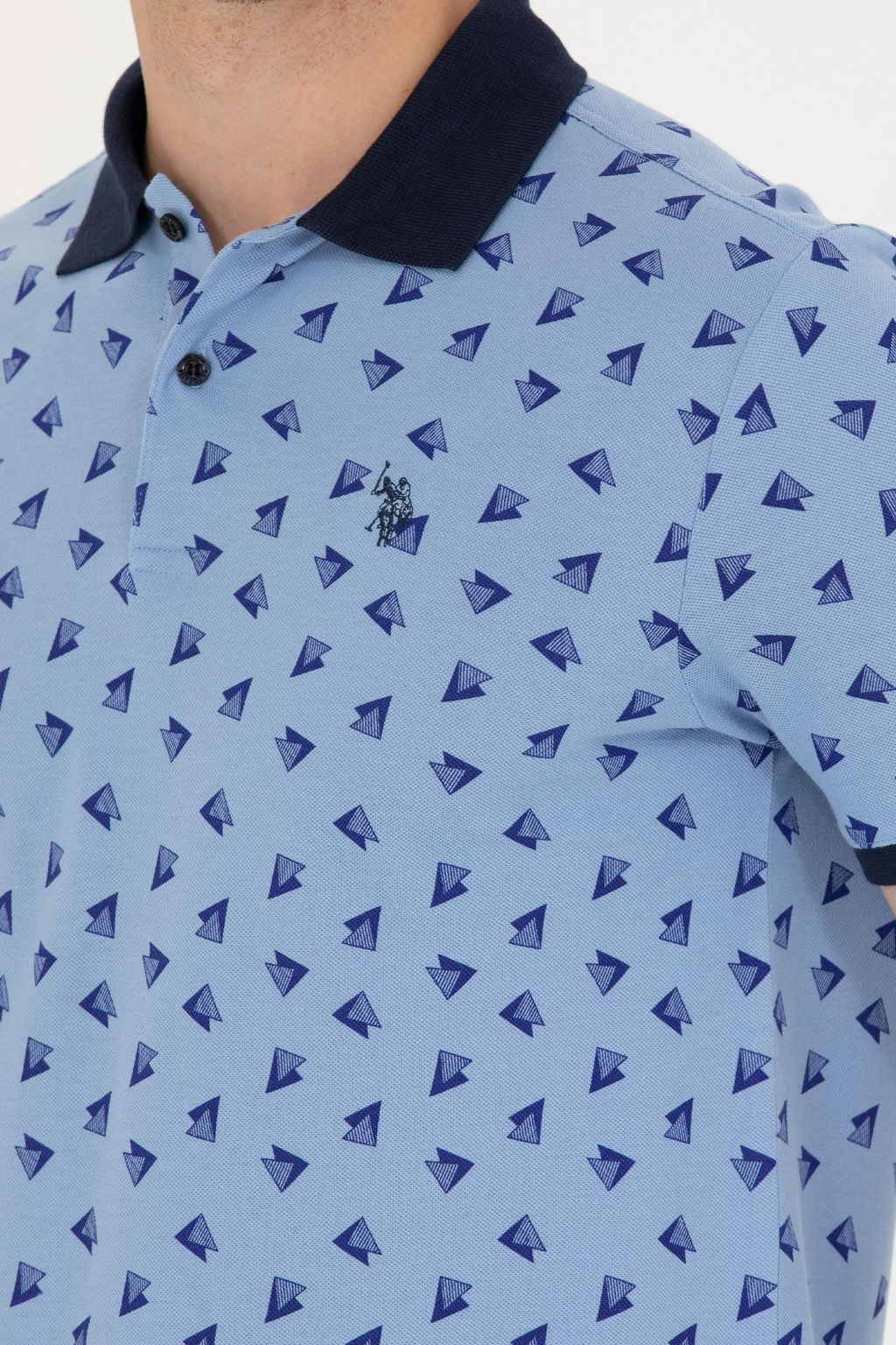 Erkek Lacivert Polo Yaka Ti__rt