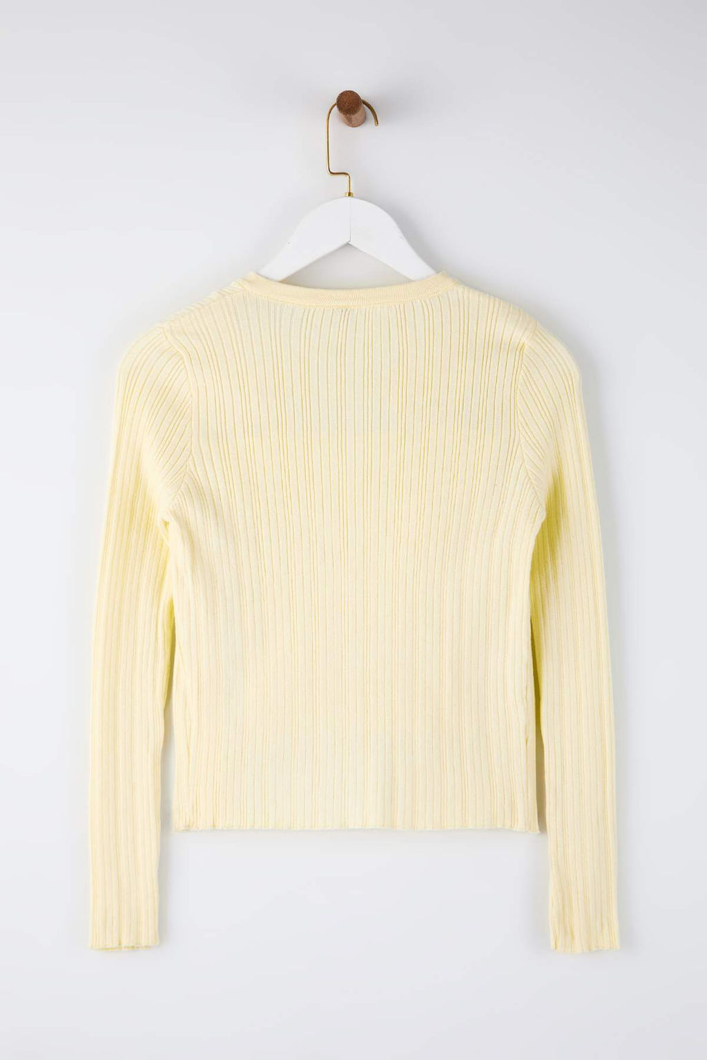 Trendyolmilla Bordo Fitilli Bisiklet Yaka Triko H?rka-Bluz Tak?m TWOAW26HI00003  фото 10