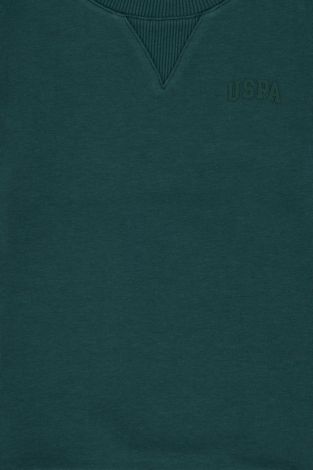Темно-зеленый базовый свитшот для мальчика Неожиданная скидка в корзине - U.s. polo assn фото 3