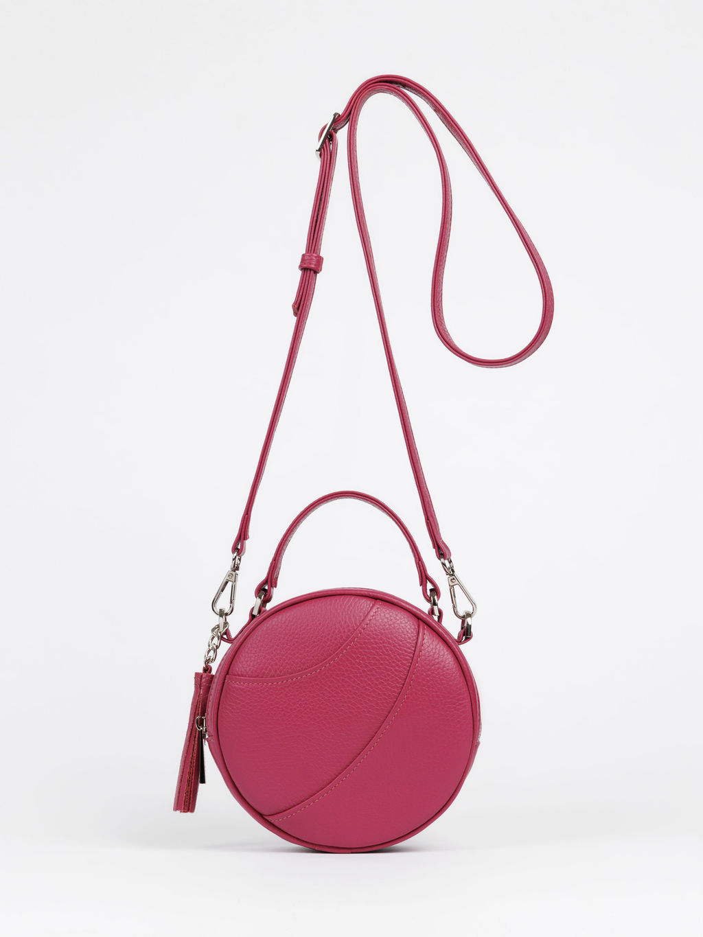 Женская кожаная сумка Richet 3201LN 777 Розовый