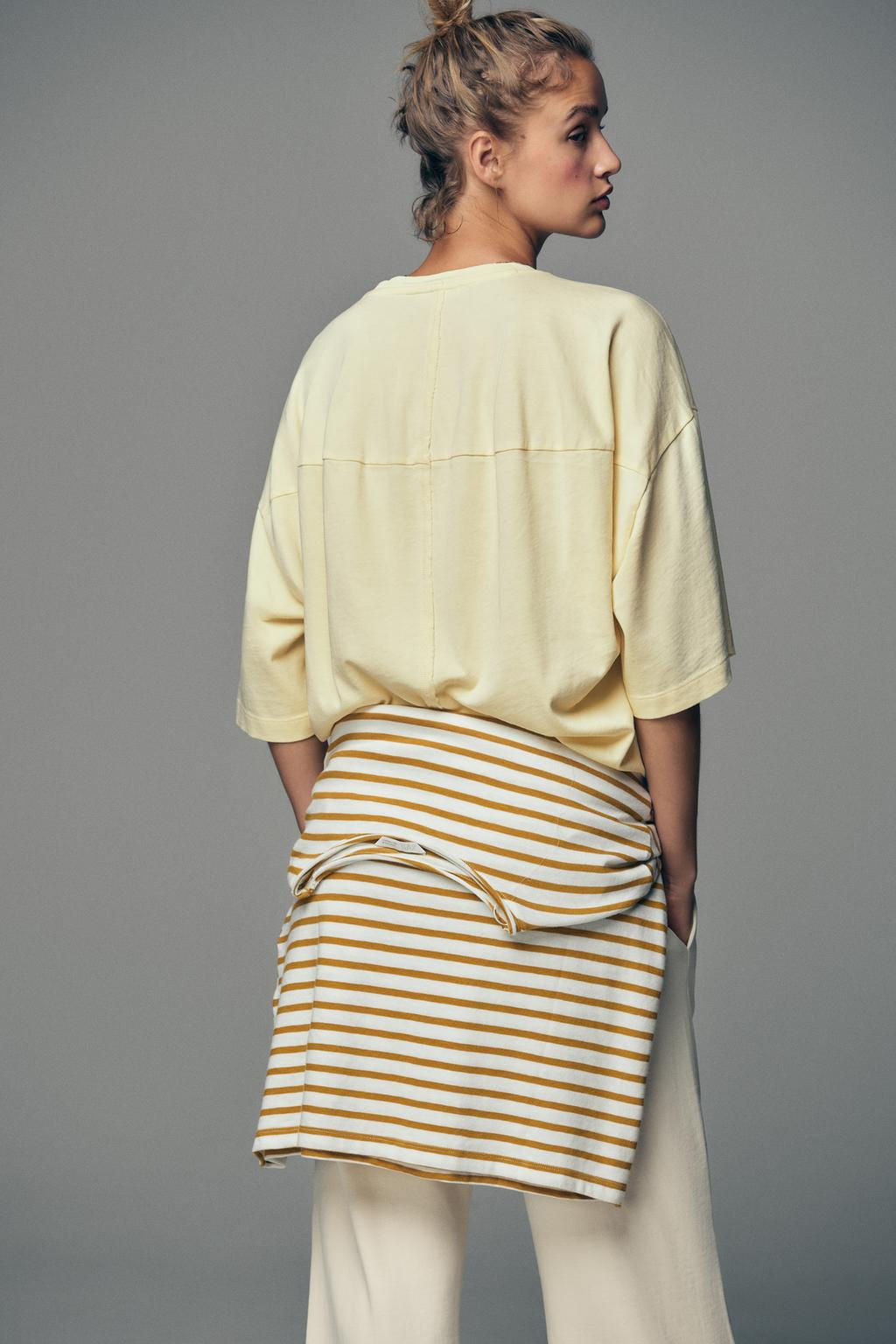 WASHED OVERSIZE T-SHIRT - Zara фото 4