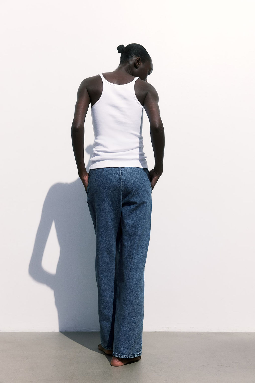 MAMA Pantalon denim sin cierre - H&m фото 2