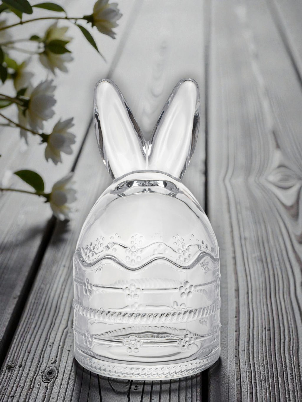 Емкость для хранения, 20х10 см, 350 мл, стекло, Уши кролика, Golden Easter - Anna lafarg фото 8