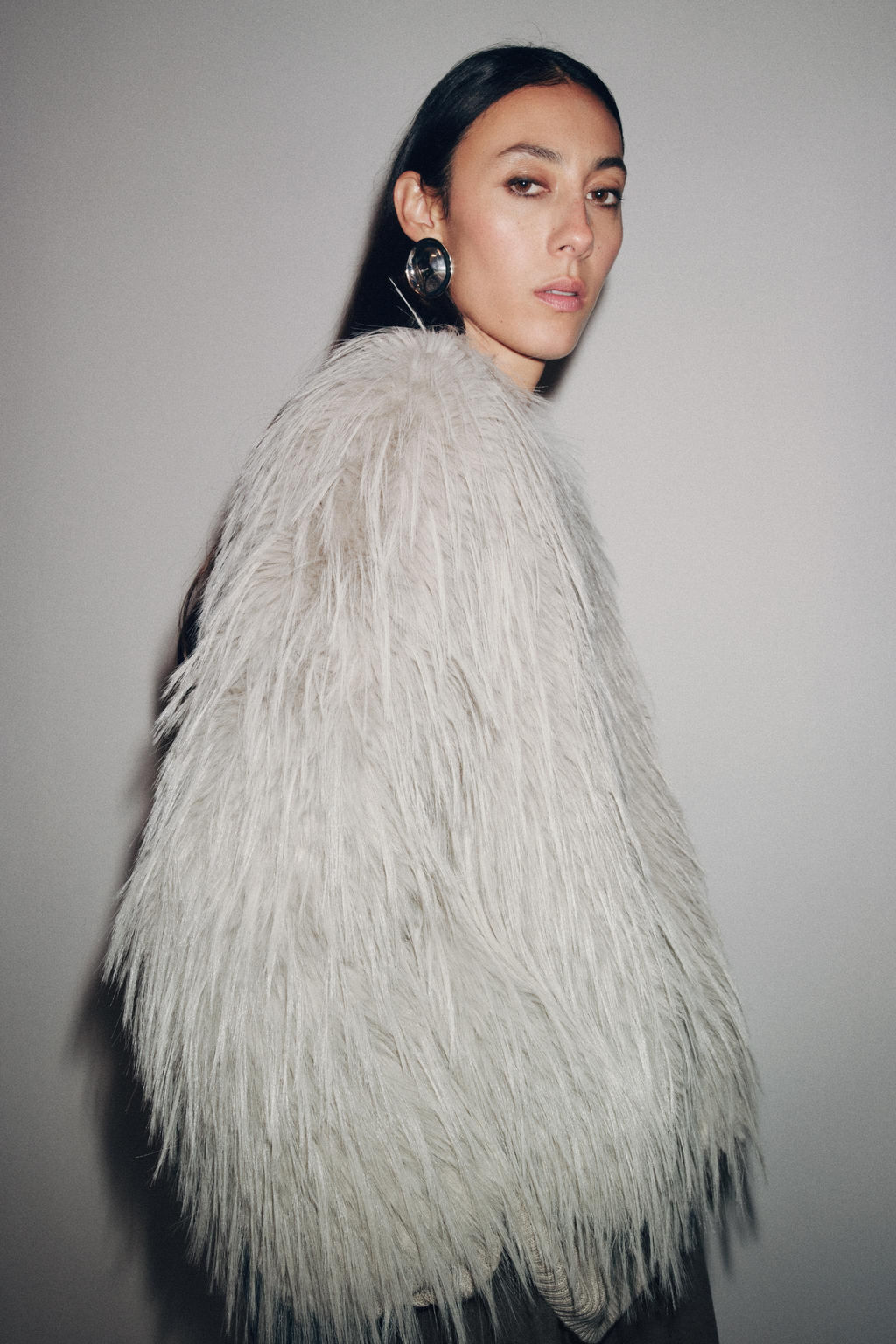 ZW COLLECTION FAUX FUR COAT