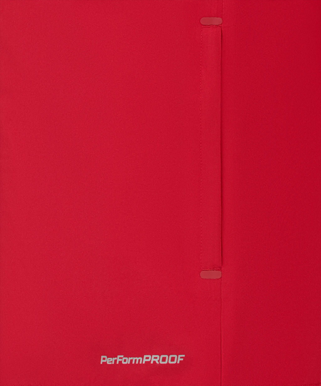 Куртка ветрозащитная JOGEL PREMIER PerFormPROOF FZ Rain Jacket, красный  фото 6