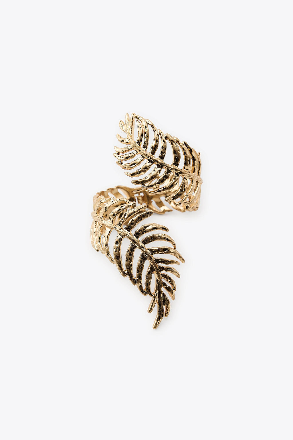 ARECA LEAF TWISTED BANGLE BRACELET