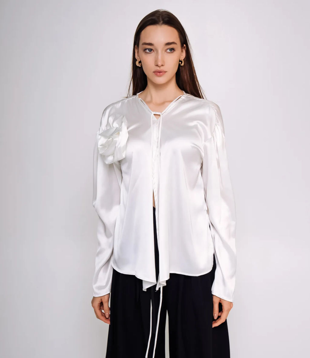 Блуза #КТ912 (4), белый