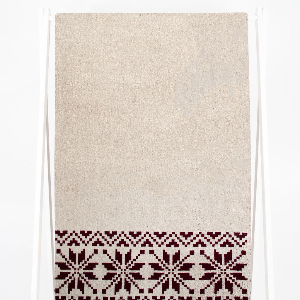 Полотенце махровое 6с102.411ж1 Расписные(кр.дерево1) 67х150см