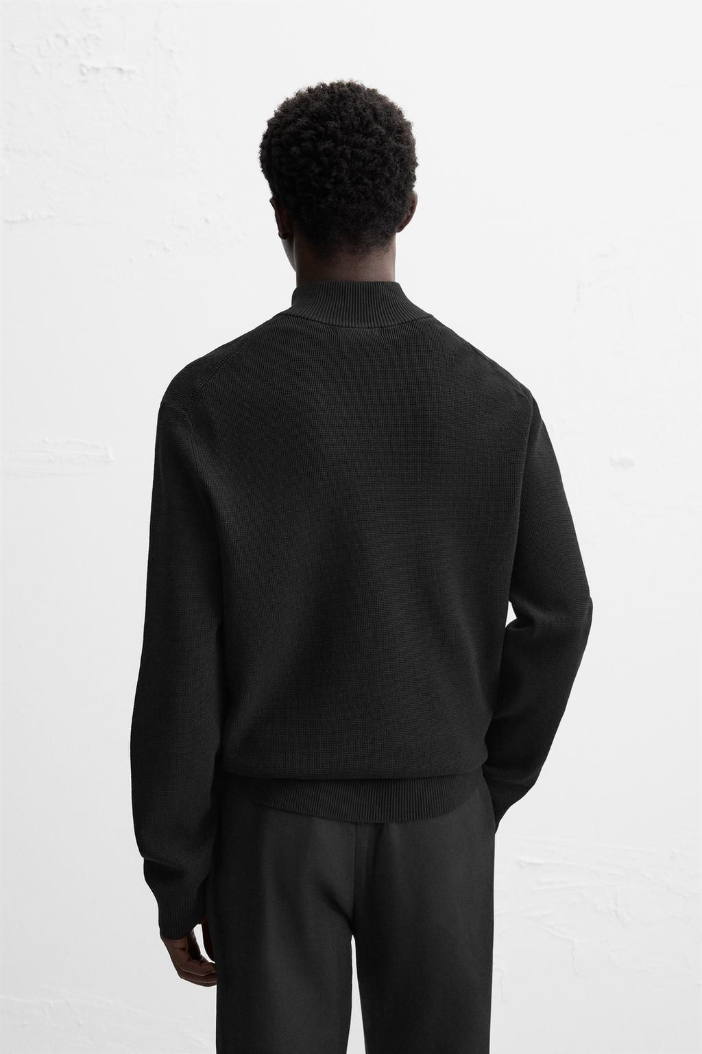 QUARTER-ZIP SWEATER - Zara фото 4
