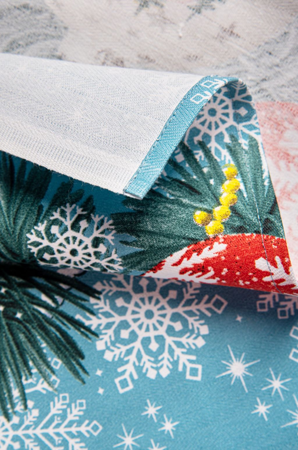 Дорожка на стол из рогожки 50х145 Happy Fox Home  фото 13