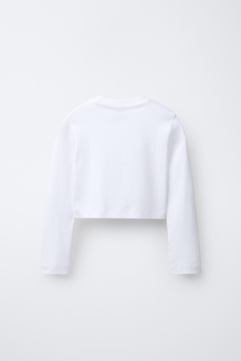 BASIC CROPPED T-SHIRT - Zara фото 2