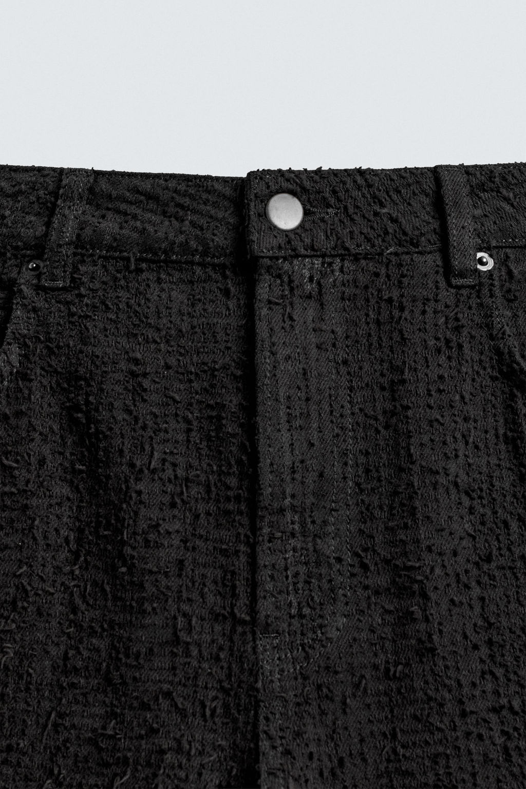 RELAXED FIT JEANS TEXTURE - Zara фото 9