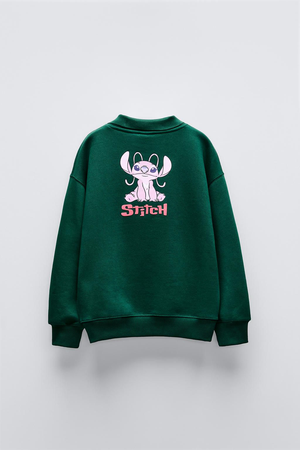 STITCH & ANGEL  DISNEY POLO SWEATSHIRT - Zara фото 3