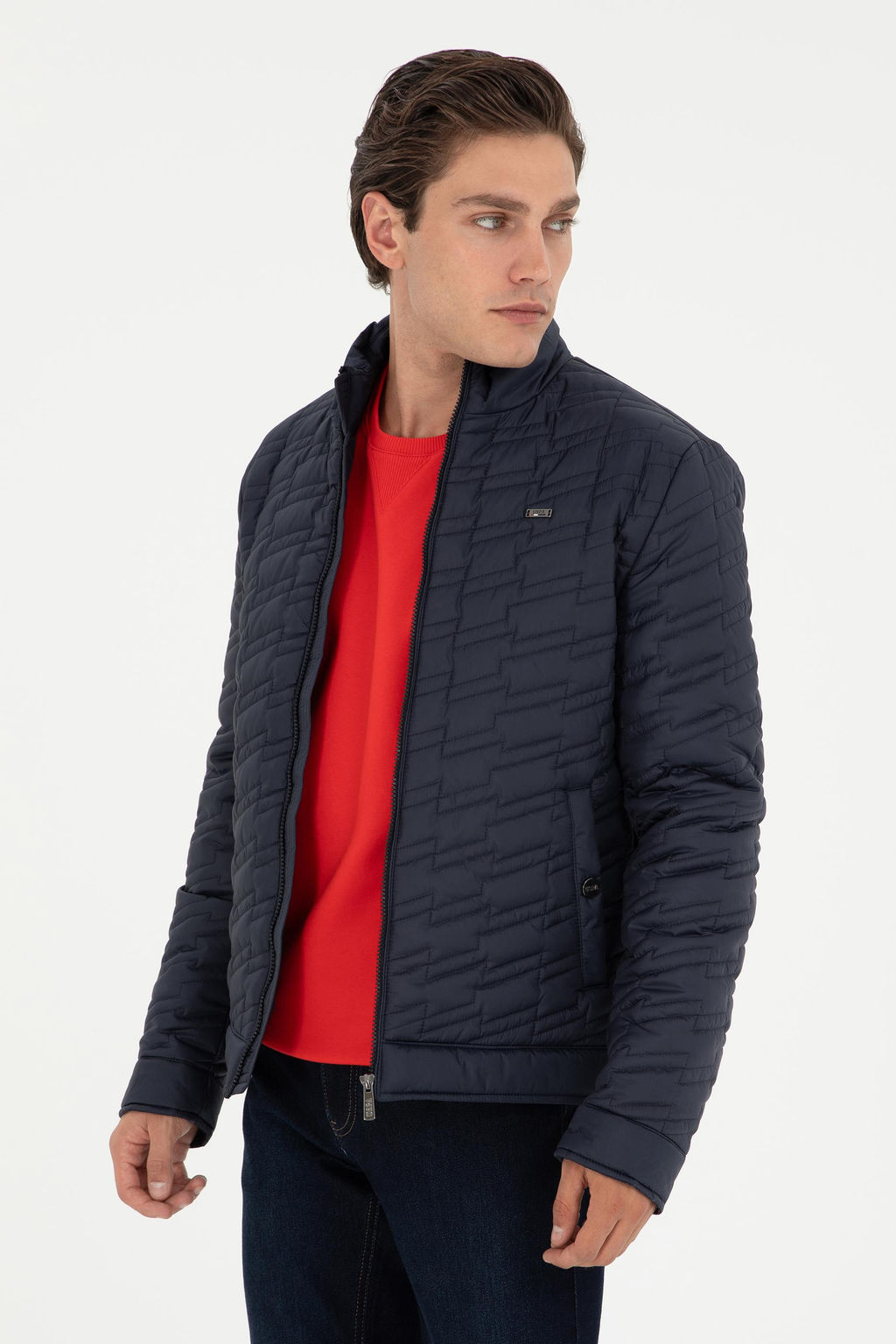 Мужское темно-синее пальто - U.s. polo assn фото 8