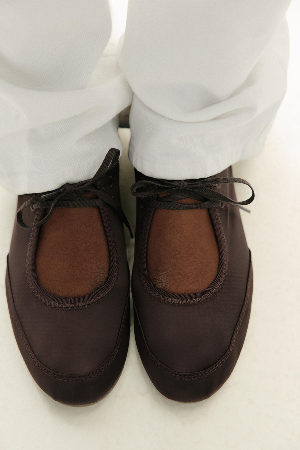 SPORTS BALLERINA WITH LACES