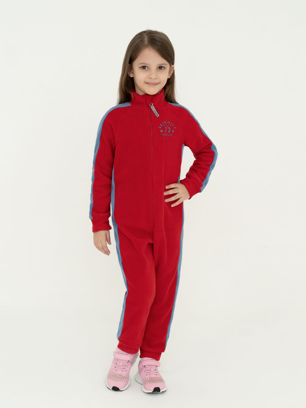 Комбинезон детский красныйджинс пш