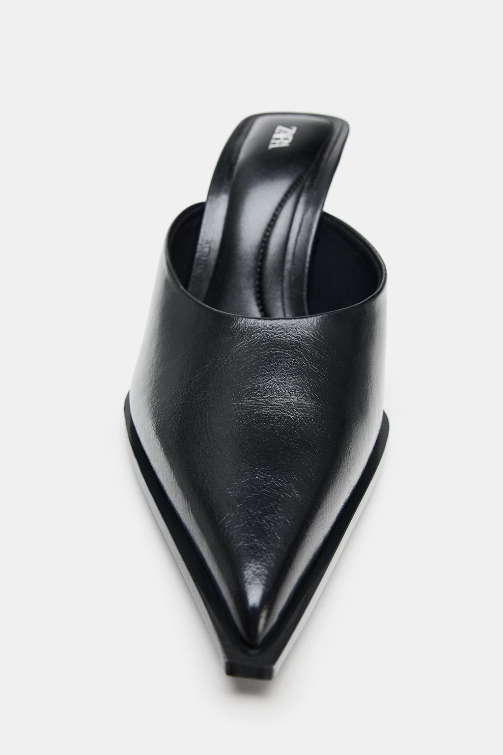 ZAPATO TAC?N DESTALONADO / Negro - Zara фото 5