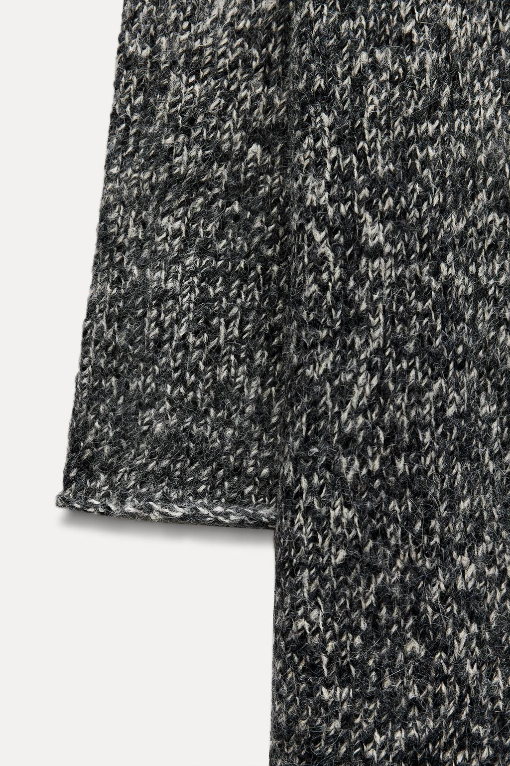 KNIT DRESS WITH ROLLED TRIMS - Zara фото 5