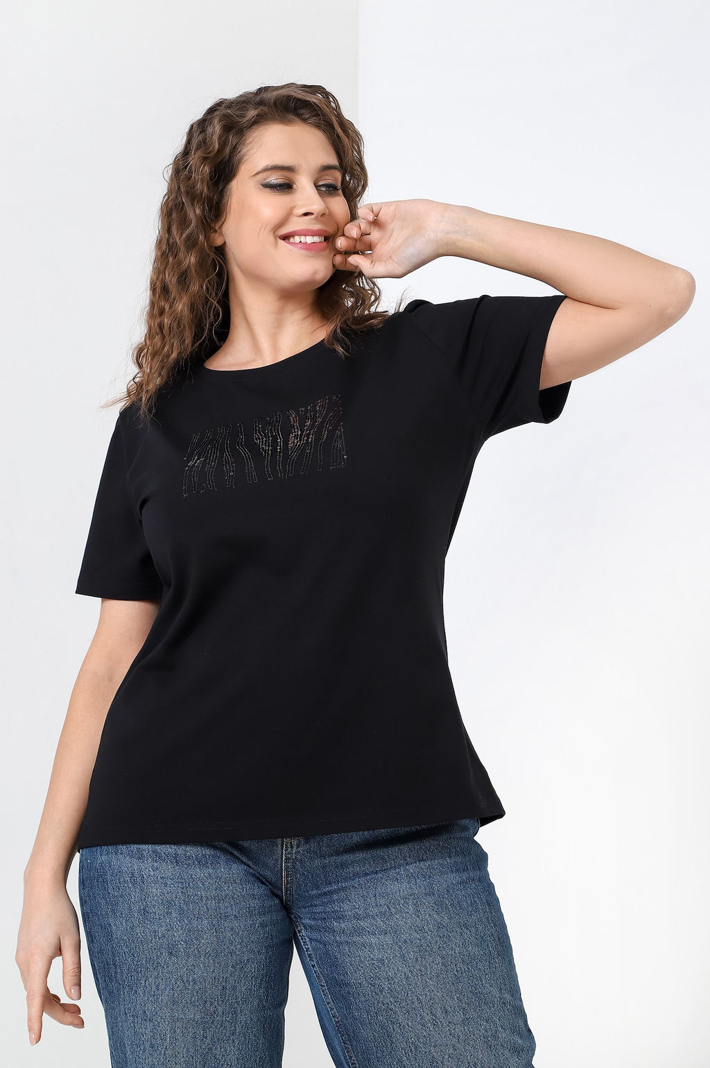 VIOTEX Футболка Джесси из хлопка с лайкрой - Виотекс фото 8