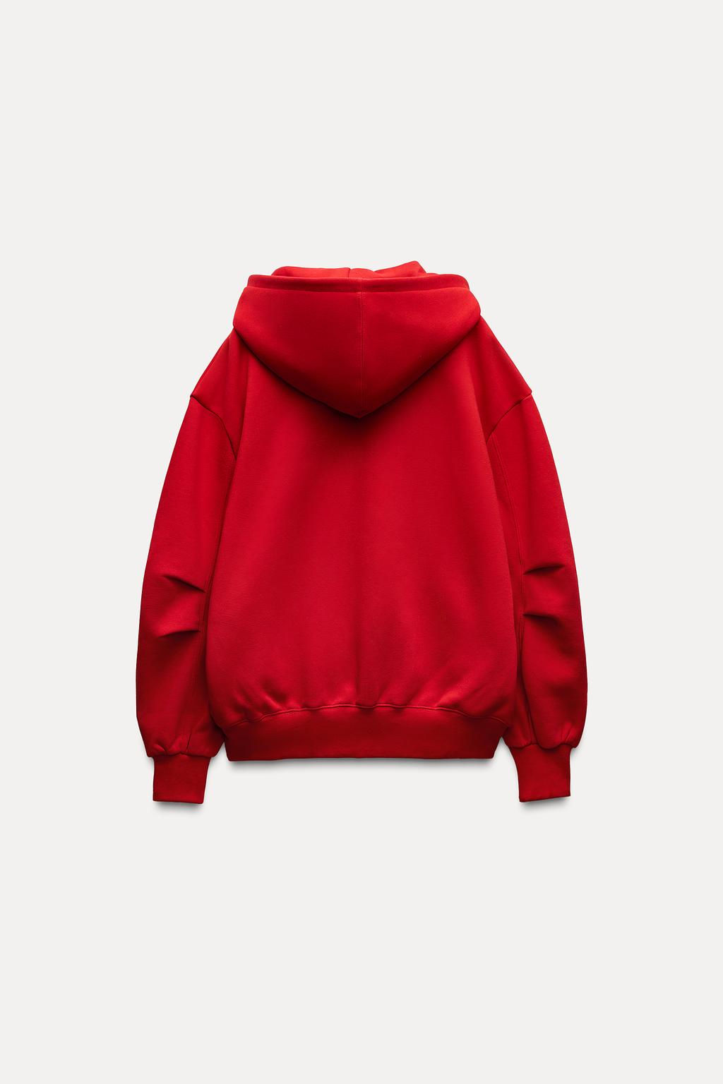 OVERSIZED ZIPPED SWEATSHIRT - Zara фото 16
