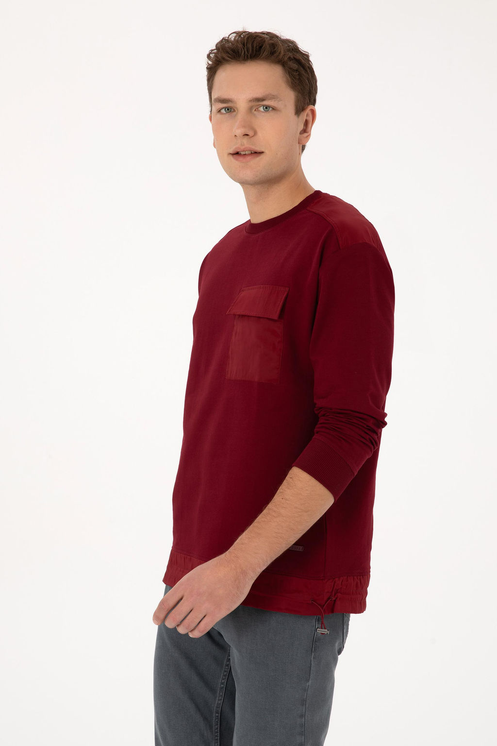 Erkek Bordo Sweatshirt - U.s. polo assn фото 3