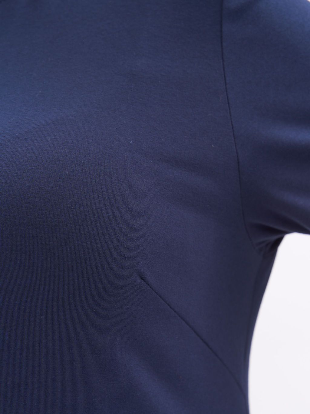 Футболка из хлопка FU21502DBL05 - Артесса фото 5