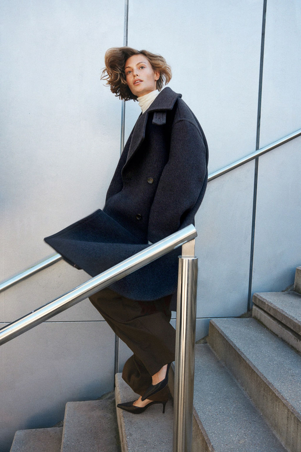 Pantalon amplio de sarga - H&m фото 5