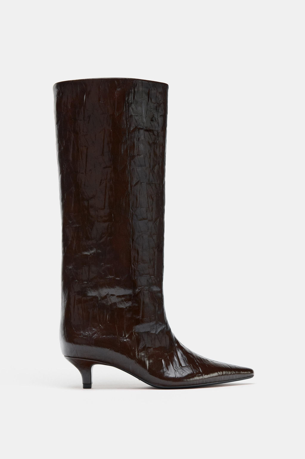 KITTEN HEEL BOOTS - Zara фото 2