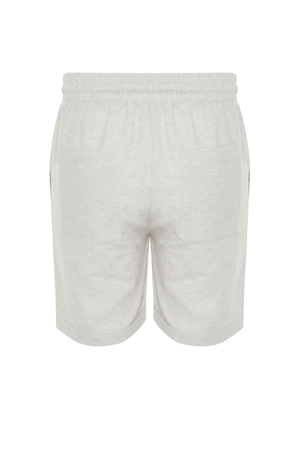 TRENDYOL MAN Vizon Regular Fit Lastik Belli Keten Gorunumlu K?sa Sort & Bermuda TMNSS22SR0020 - Trendyolmilla фото 8