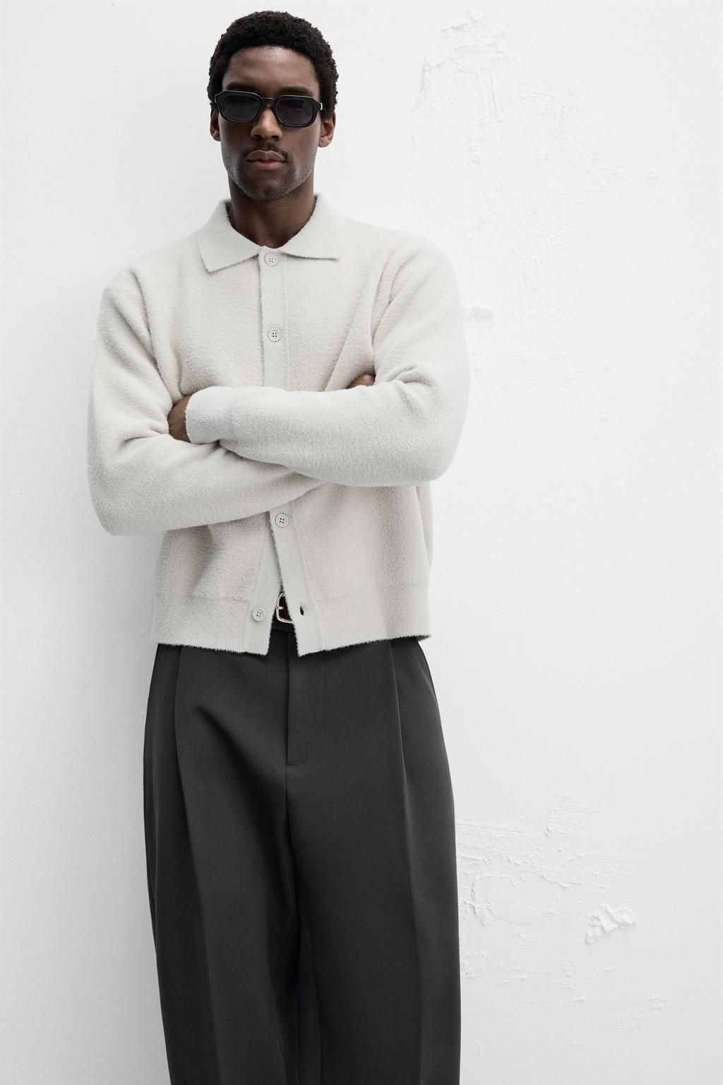 TEXTURED CARDIGAN - Zara фото 5