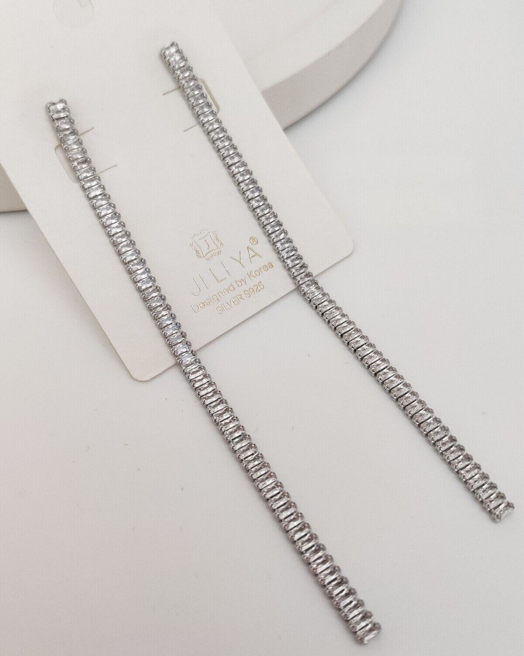 Длинные серьги