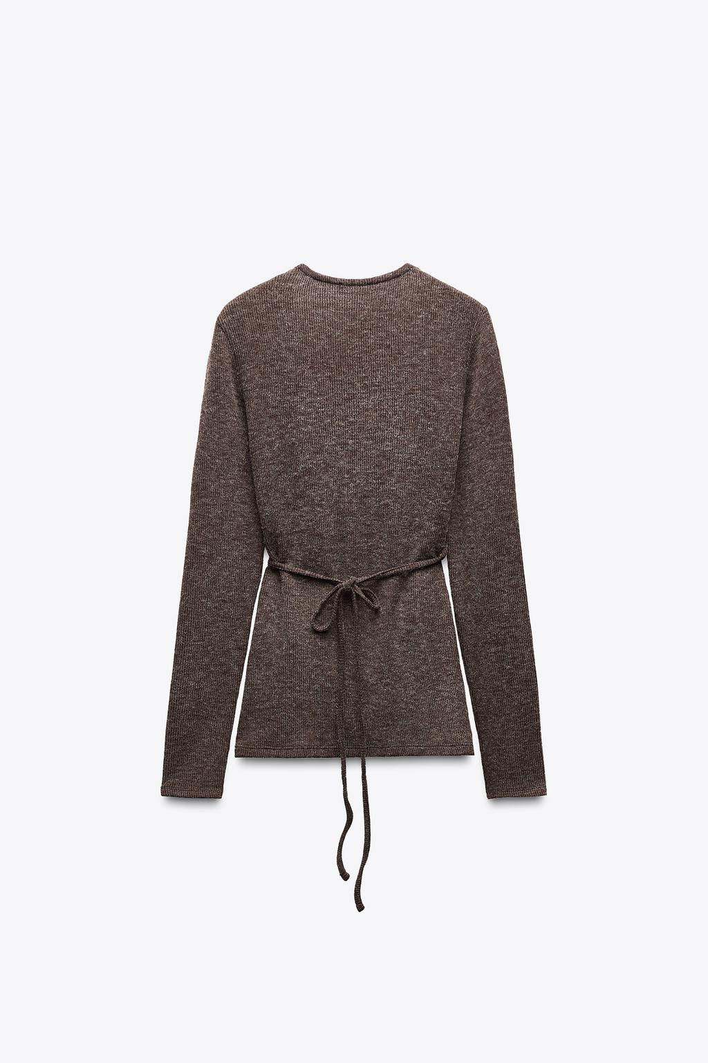 SOFT WRAP JACKET - Zara фото 17