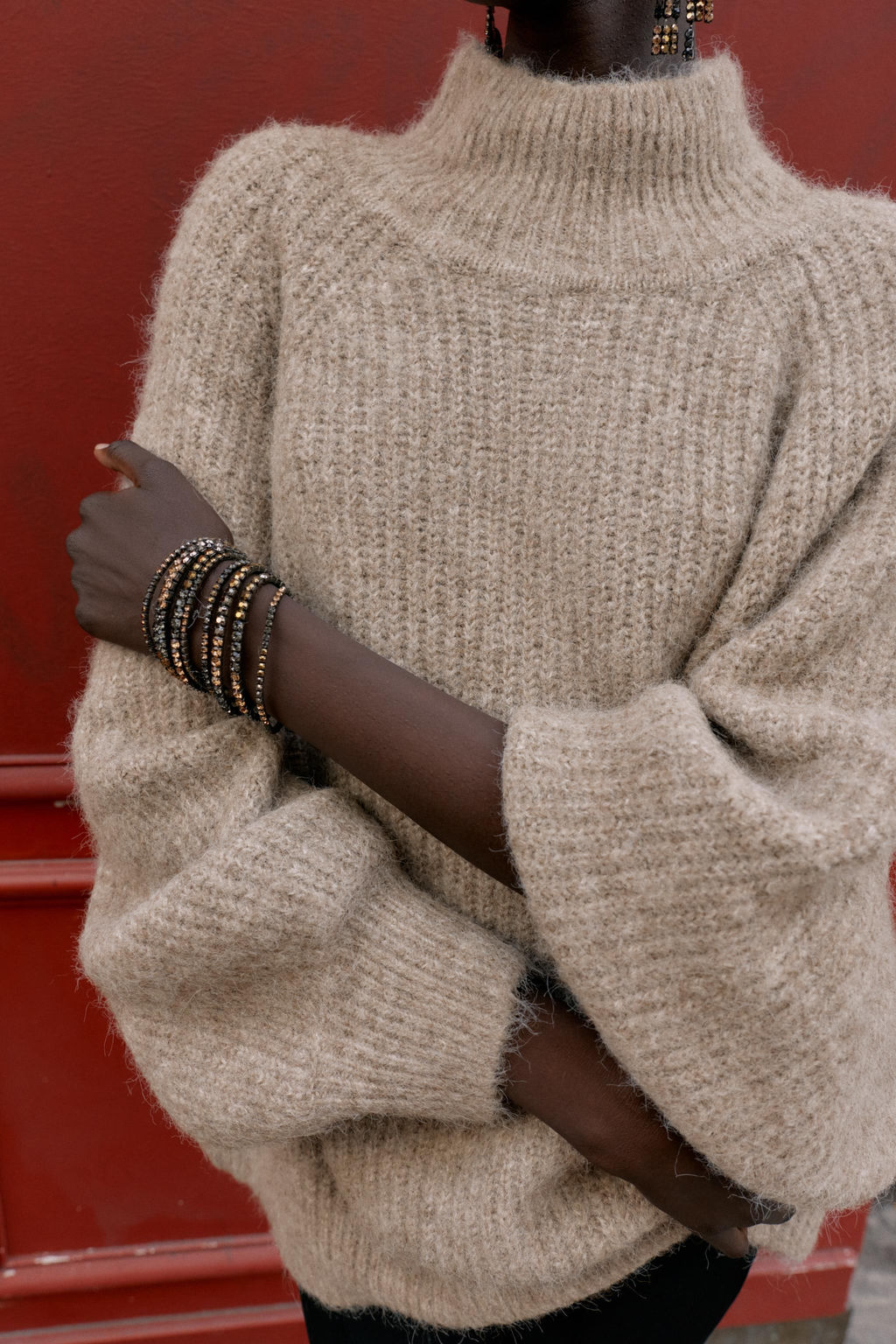 PACK OF ELASTICATED JEWEL BRACELETS